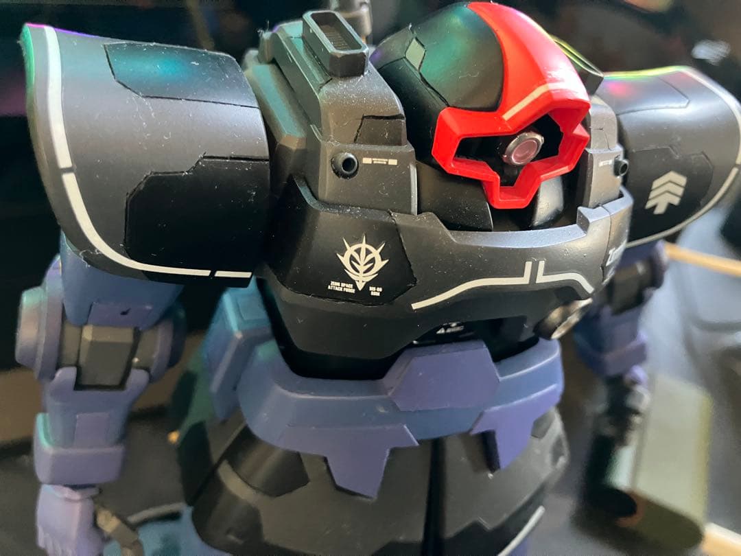 週末限定価格 MG ドム黒い三連星専用 全塗装 改修 - メルカリ