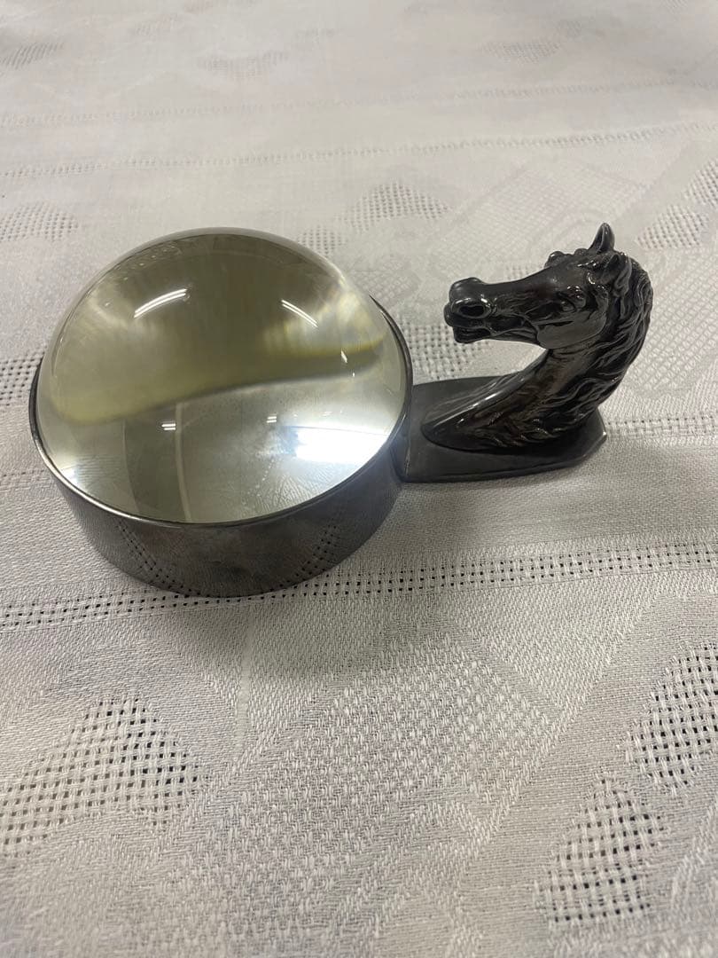 馬の頭型 拡大鏡　エルメス