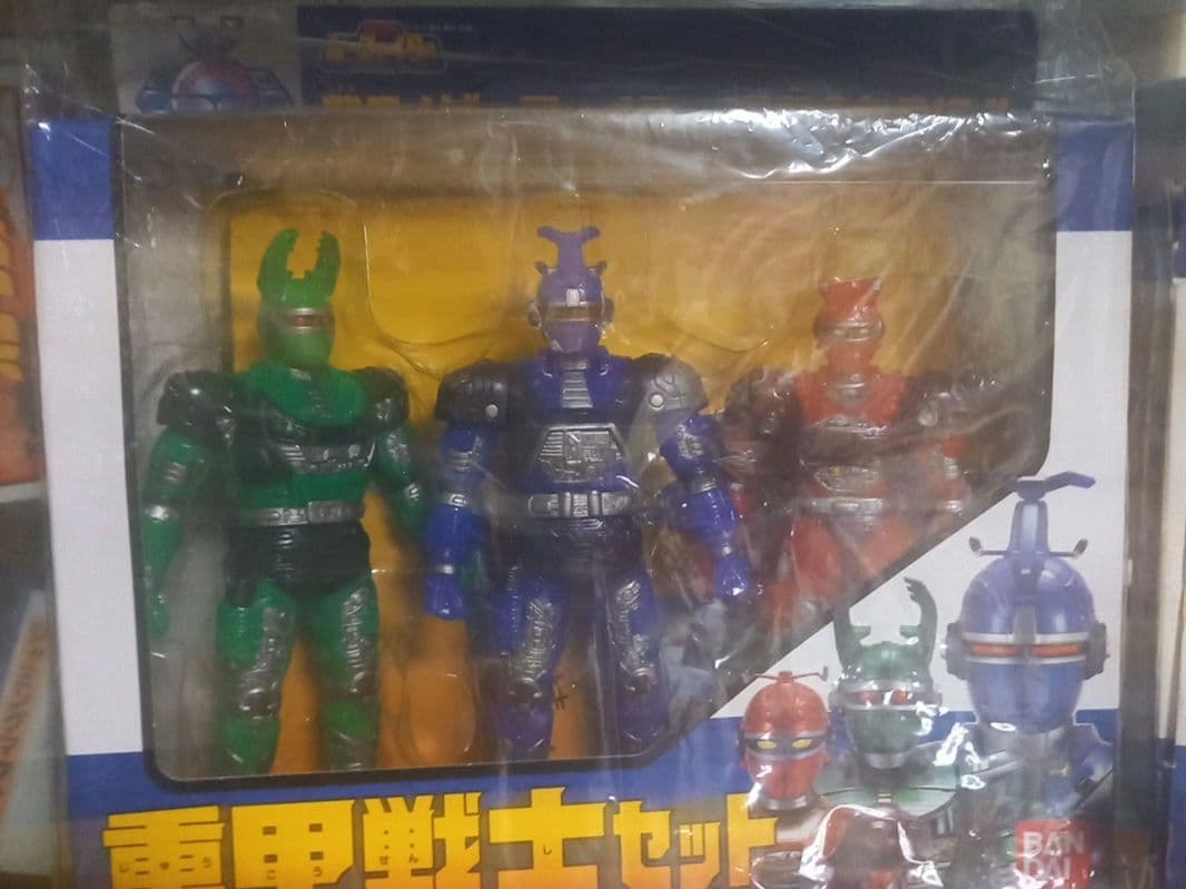ビーファイター当時物!重甲戦士セット未使用!チラシ付き!レア!入手困難です!