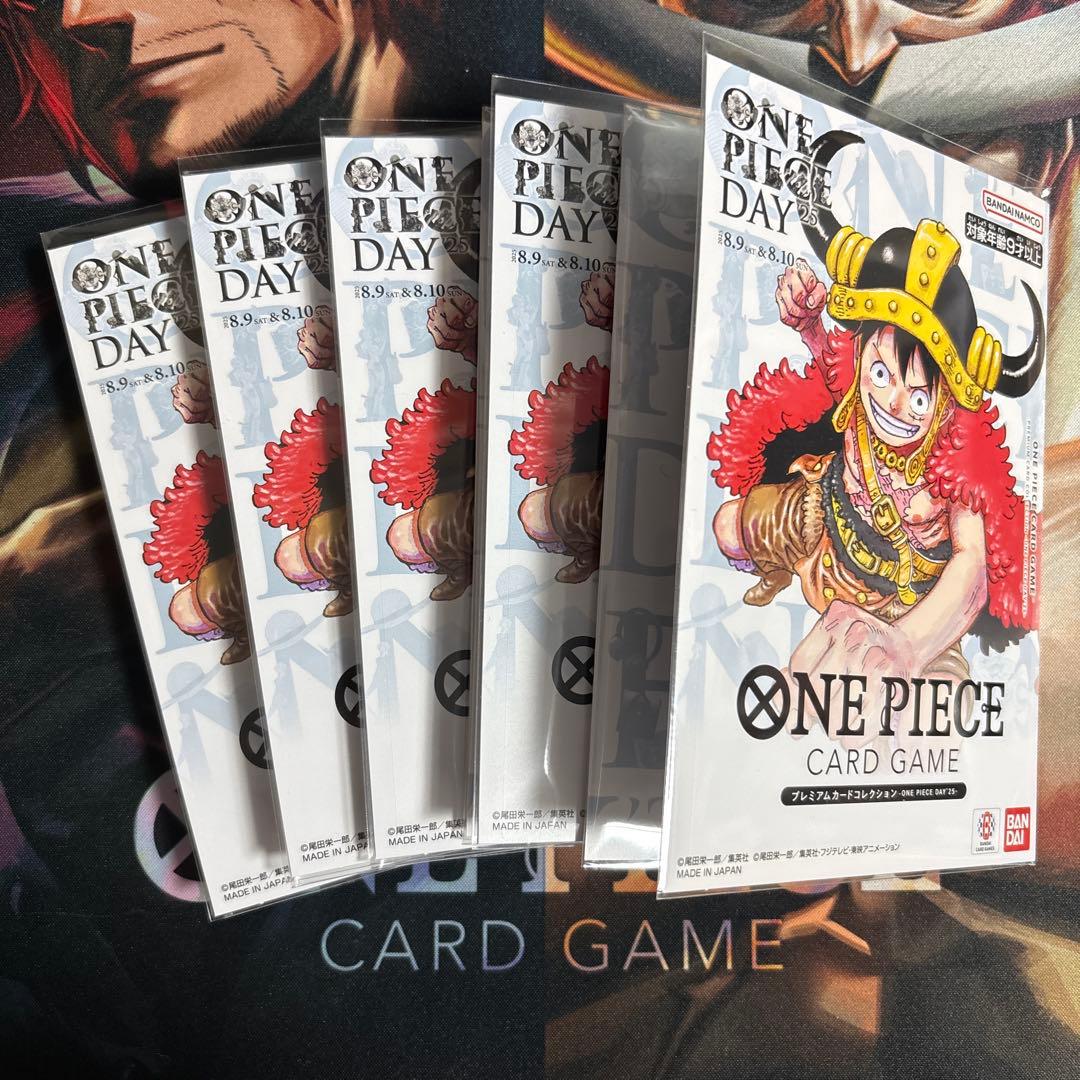 ONE PIECE DAY 25 プレミアムカードコレクション 5個セット - メルカリ