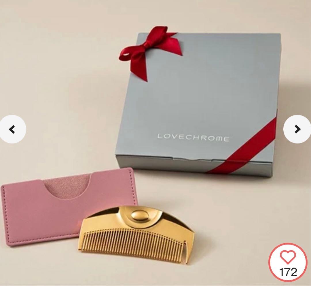 新品　LOVECHROME K24GPツキゴールド ケース付きBOX(PINK)