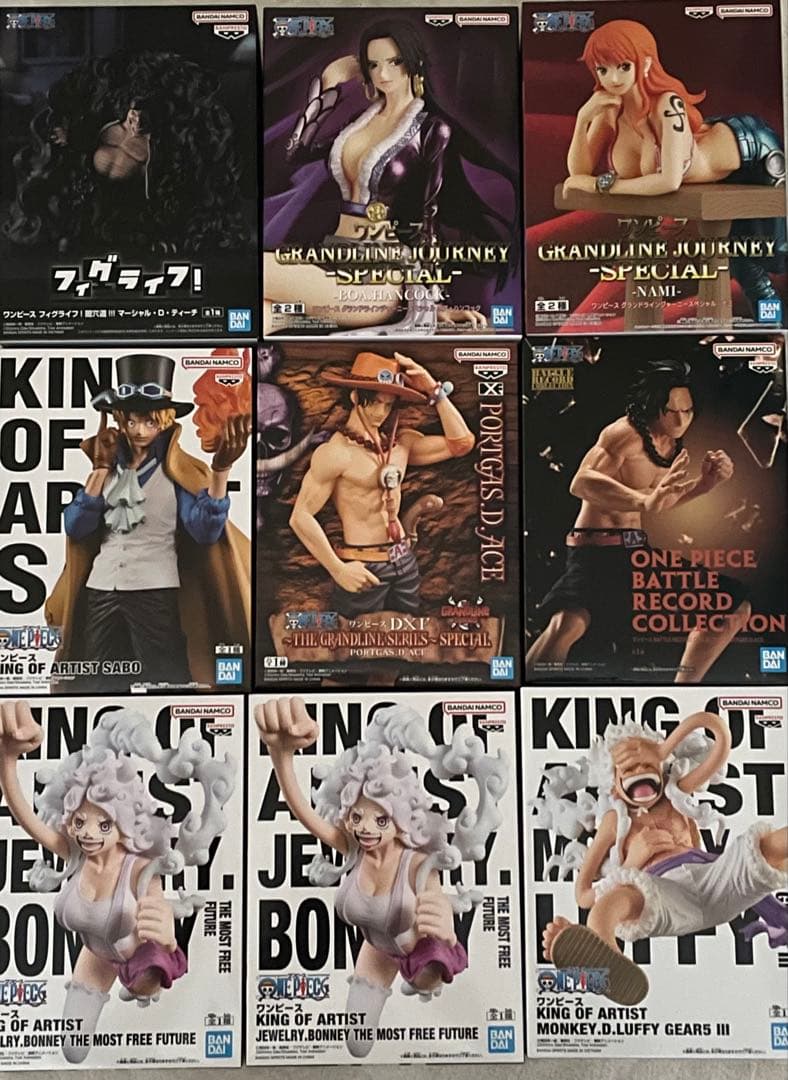 ワンピース フィギュア 9体