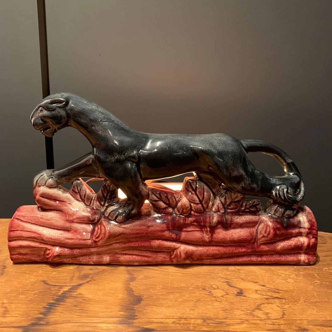 50s パンサー　TVランプ　ヴィンテージ ミッドセンチュリー　インテリア 壁付けもOK！ミッドセンチュリー感が懐かしい♪ マディソンデスク