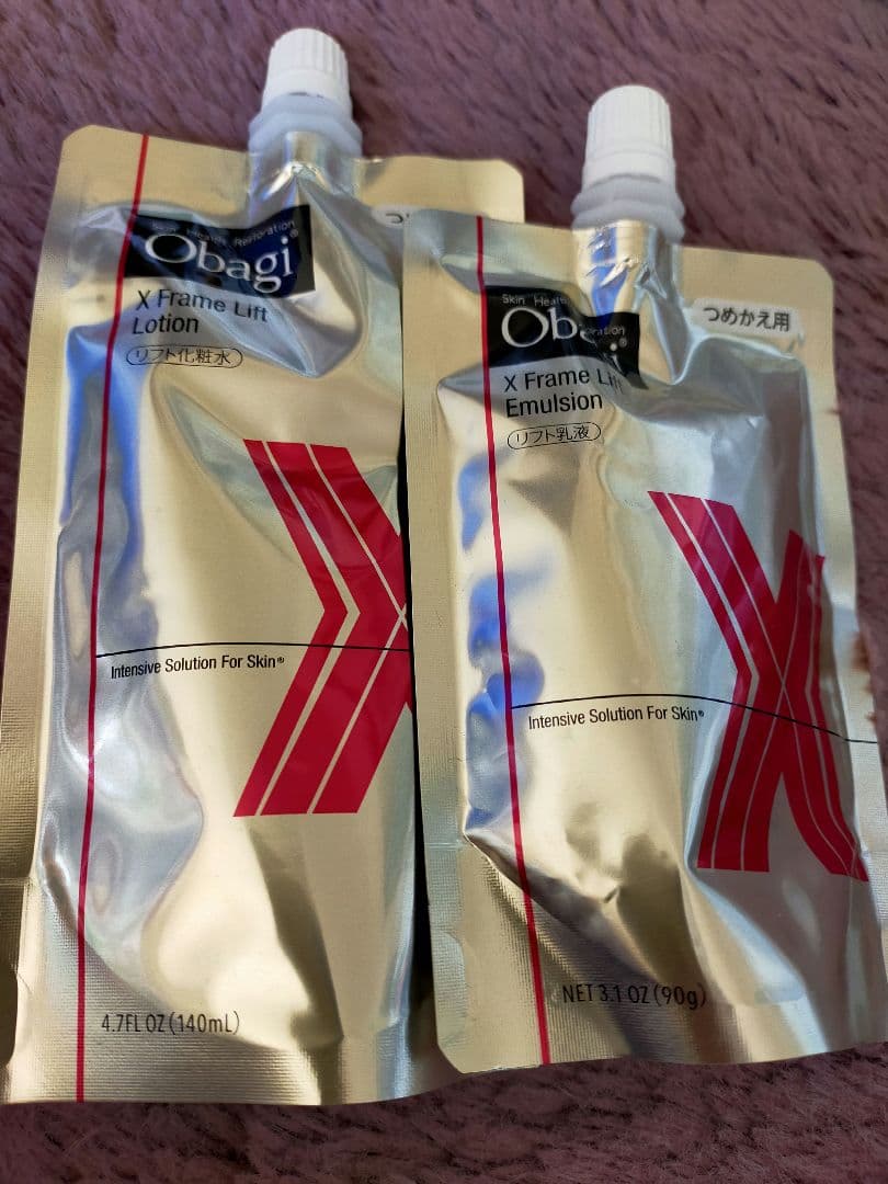 Obagi オバジX 化粧水 乳液 詰め替えセット ②