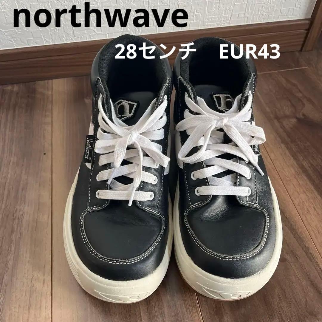 northwave 希少レザー　ハイカットスニーカー　28センチ