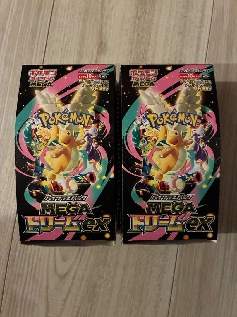 ポケモンカード メガドリーム ex 2BOX シュリンクなし - メルカリ