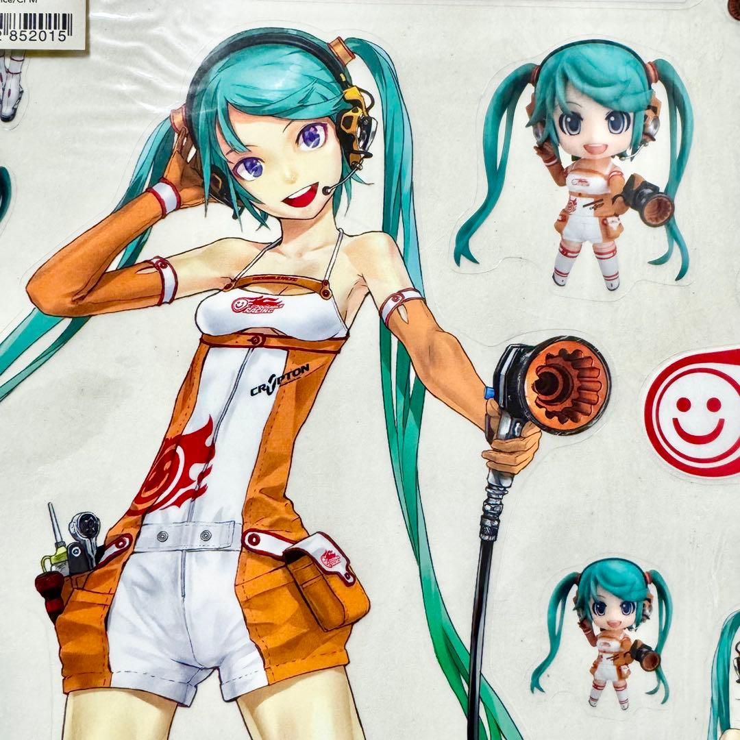 グッドスマイルレーシング 初音ミクビッグサイズ デカール ステッカー