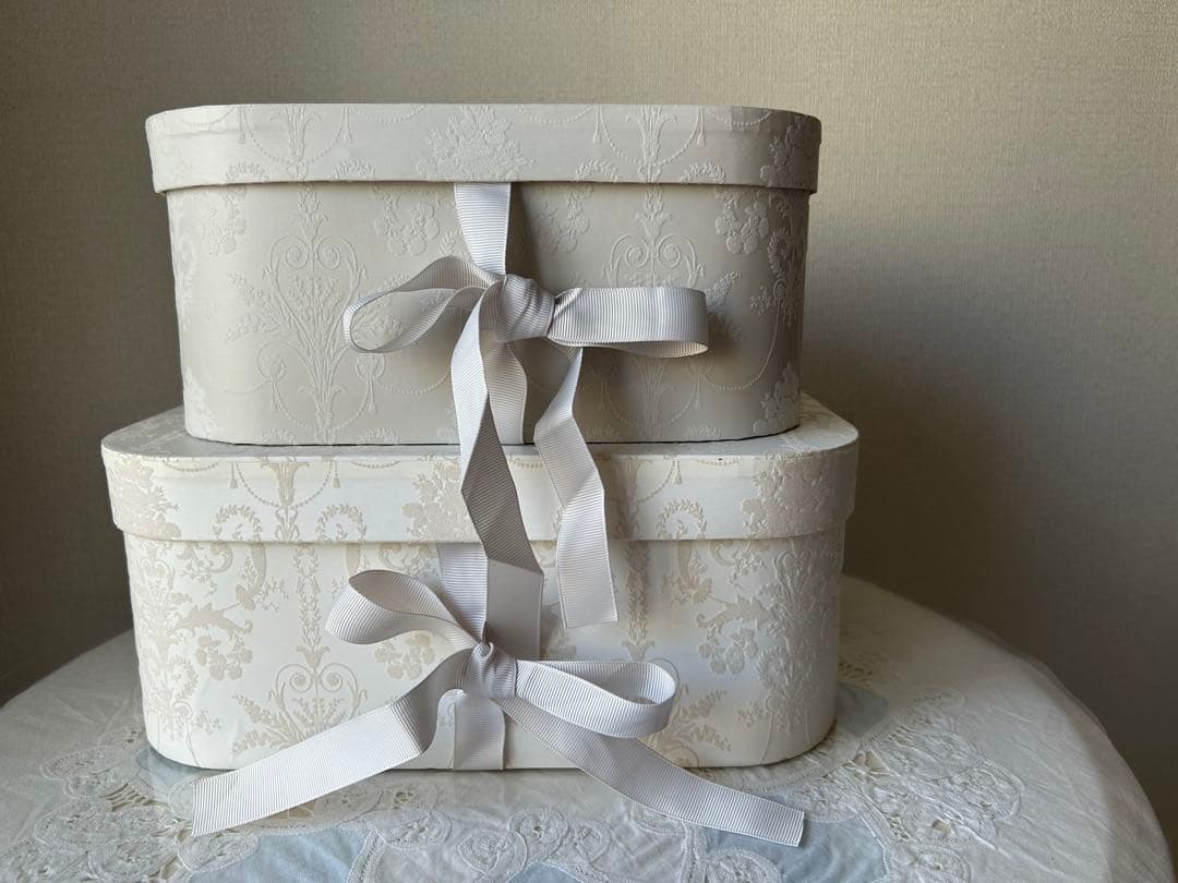 貴重⭐︎ローラアシュレイ ジョゼッテ収納ボックス2個セット