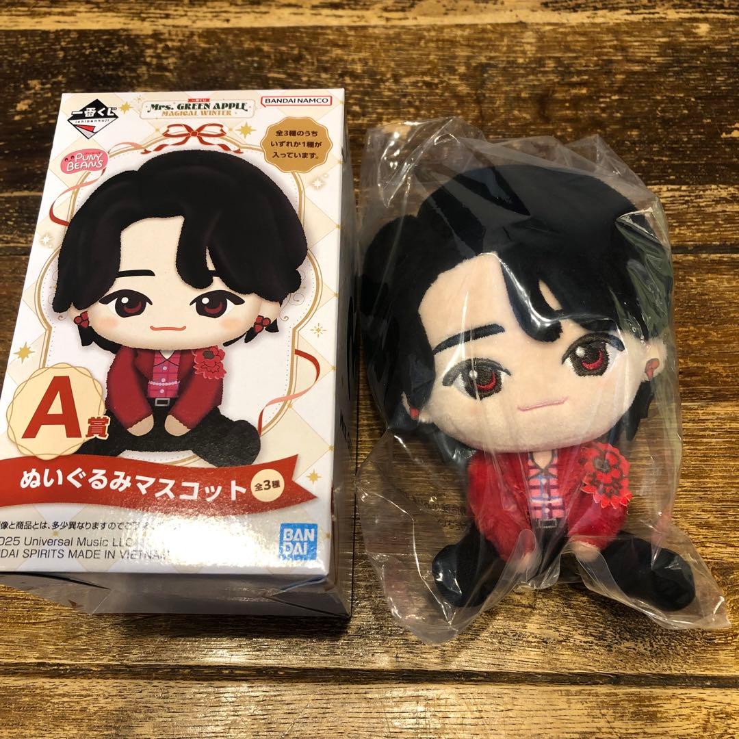 一番くじ　Mrs. GREEN APPLE MAGICAL WINTER 12月16日(火)より 全国のローソンで販売開始🍏 ￣V