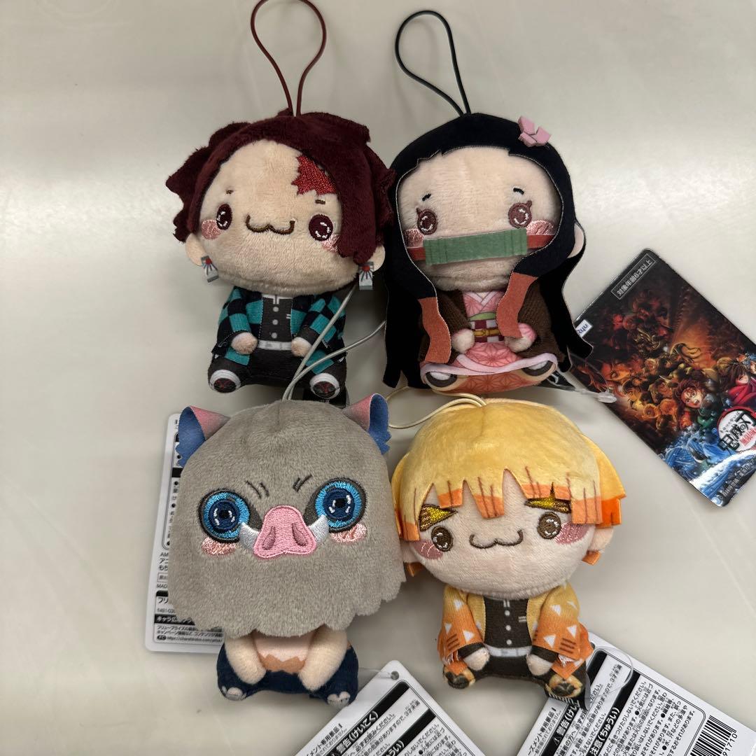 鬼滅の刃 もちぴこマスコット 全4種セット - メルカリ