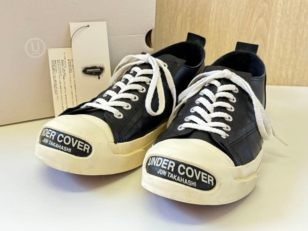 UNDERCOVERアンダーカバー☆極美品ジャックパーセル型レザースニーカー