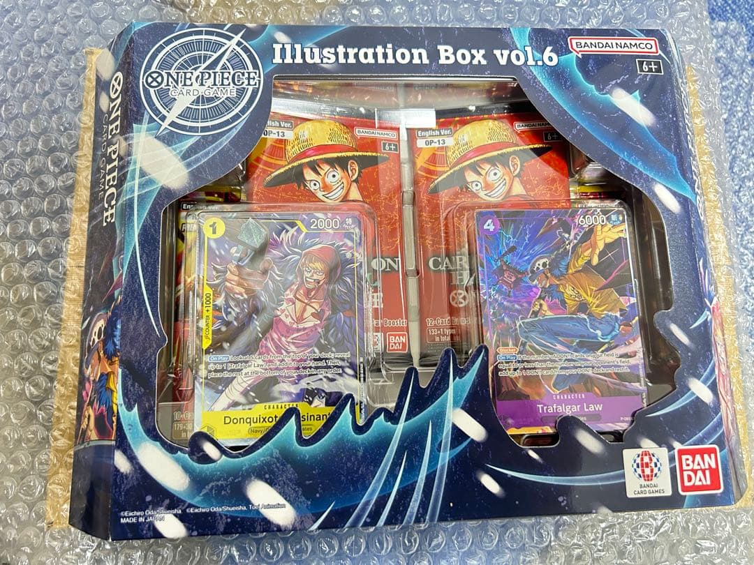 デジモンカードゲーム ONE PIECE Illustration Box Vol.6