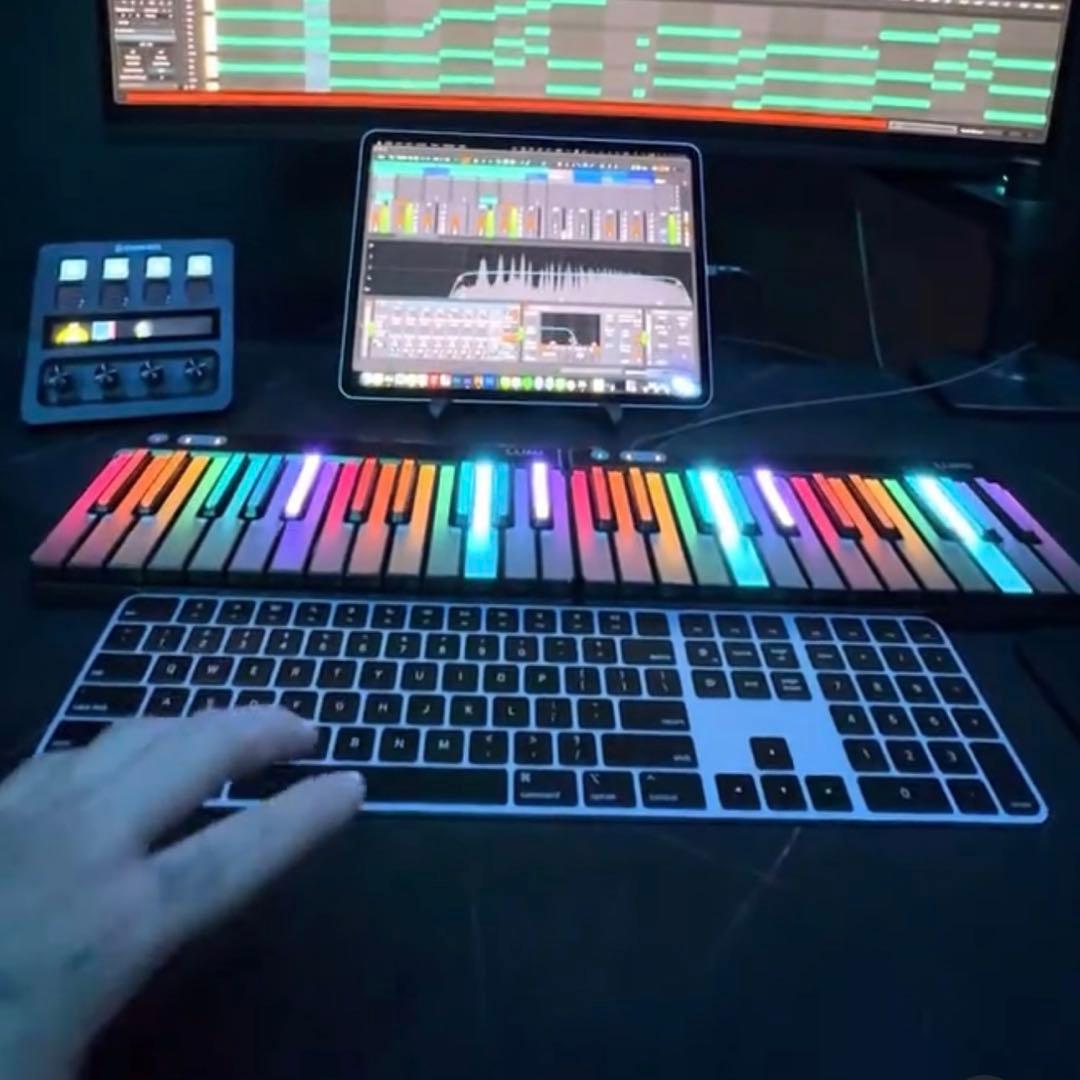 ROLI LUMI後継 Piano M 新品2台セット カラフルに輝くキーボード ROLI Piano M | ROLI