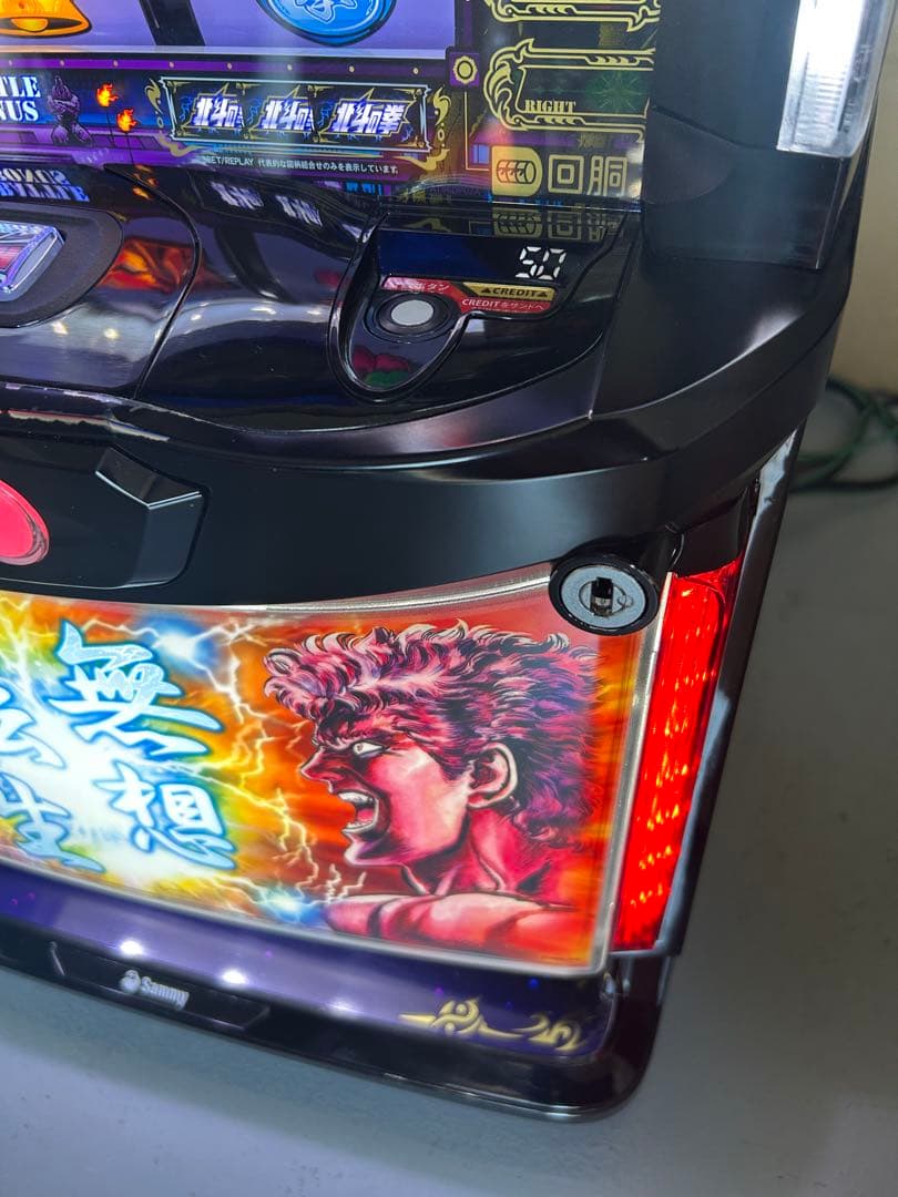 Lパチスロ北斗の拳AD XR 無想転生パネル スマスロ 実機 送料込み 家庭