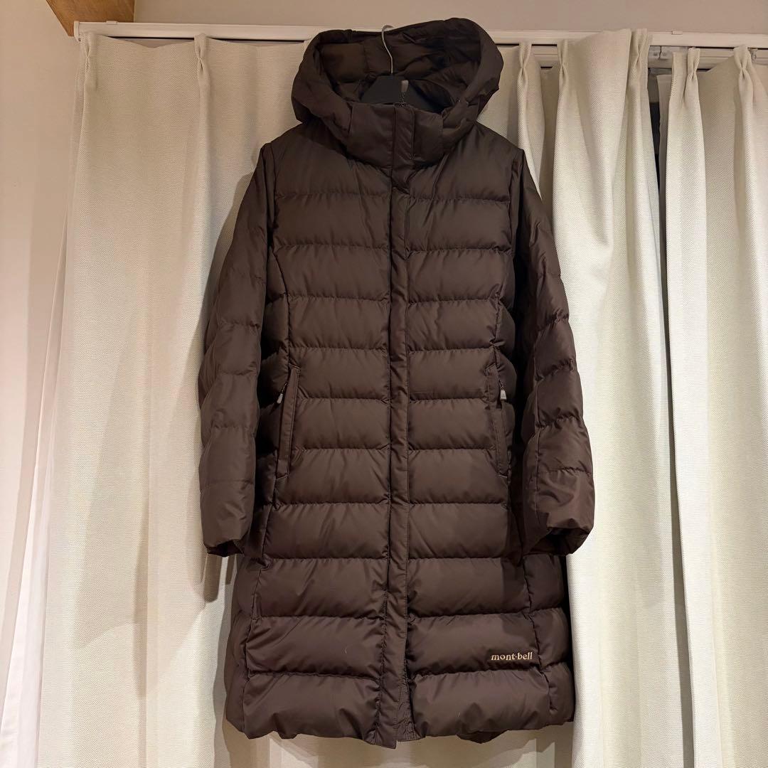 mont-bell ブラウン M ダウンジャケット ＥＸ800
