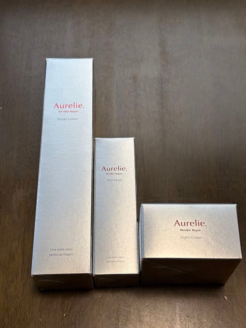 ⚪︎新品未開封　Aurelie オレリー　スキンケア3点セット