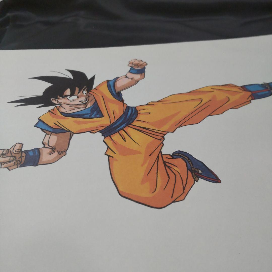 希少】鳥山明 先生 孫悟空 複製原画 ドラゴンボール ジャンプ カラー