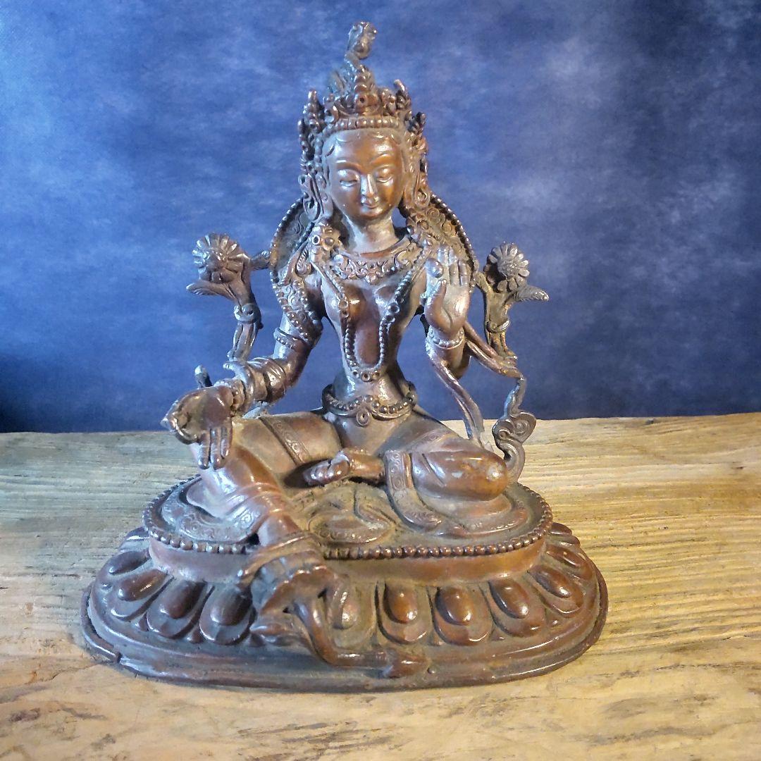 古銅チベット仏像❹