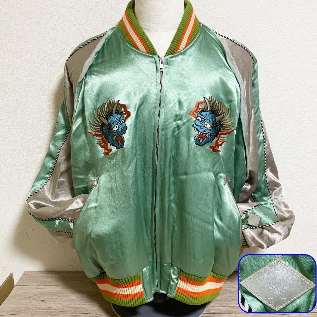 【美品】コンダクター デーモン刺繍スーベニアジャケットスカジャンPD23SJ08