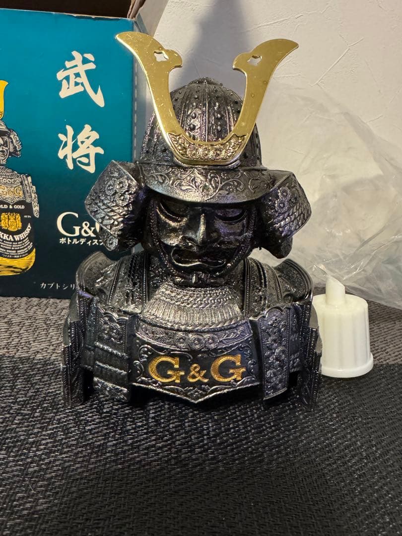 レトロ NIKKA WHISKY G&G 武将 カブトシリーズ No.2