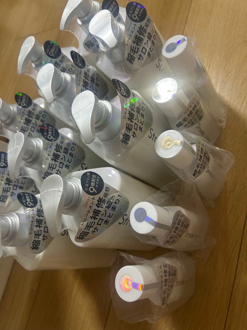 ストレイン　シャンプー　トリートメント　ヘアオイル　5セット