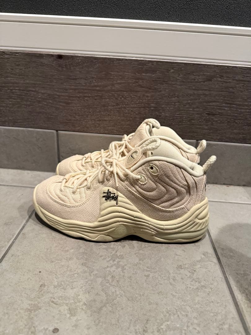 Stussy Air Foamposite One クリーム