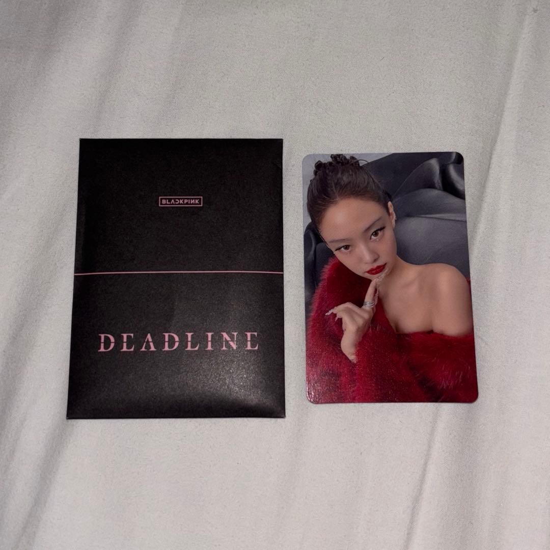 BLACKPINK JENNIE トレカ DEADLINE ジェニ - メルカリ