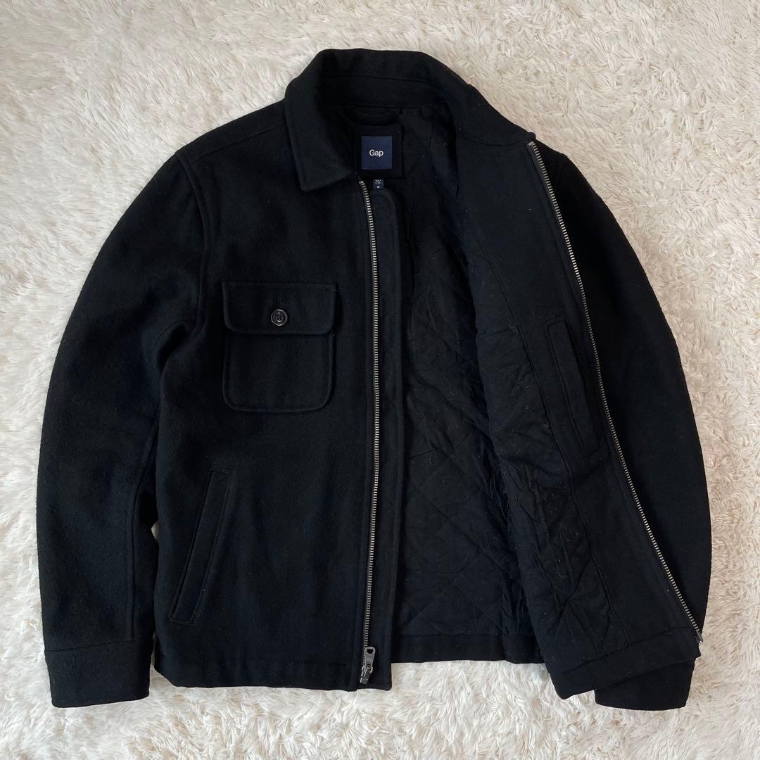 00s GAP ギャップ タフウールブルゾン ドリズラー キルティング M