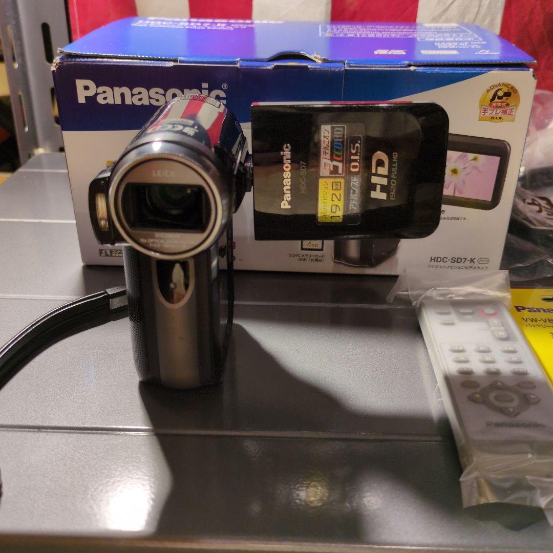 Panasonic HDC-SD7-K パナソニック