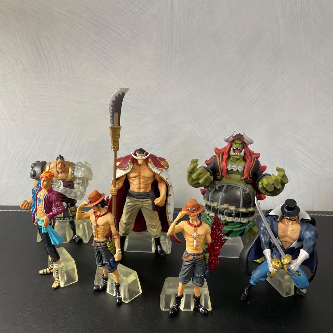 ワンピース　超造形魂　白ひげ海賊団　コンプ