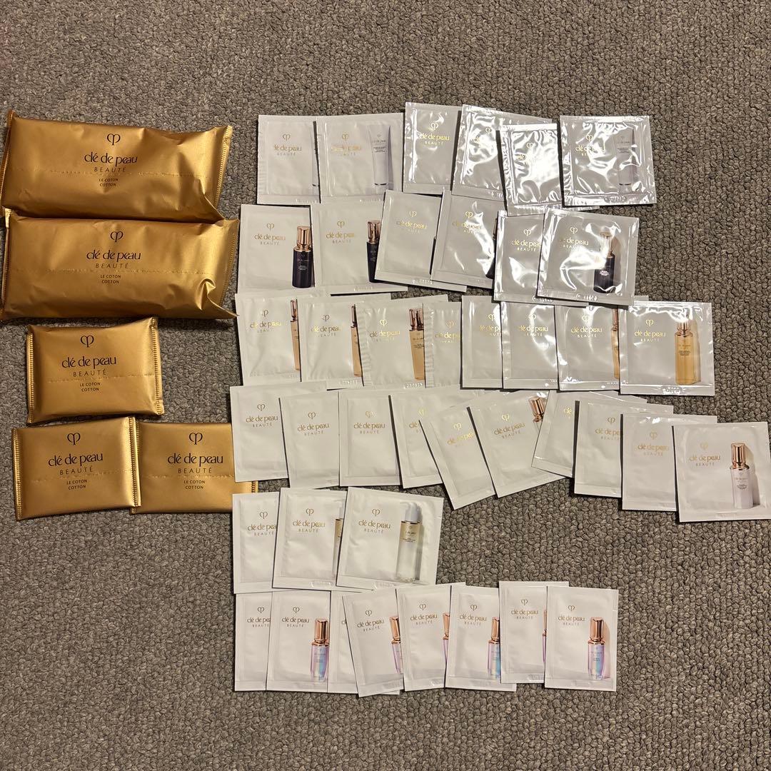 clé de peau コットン 化粧水等のサンプルセット