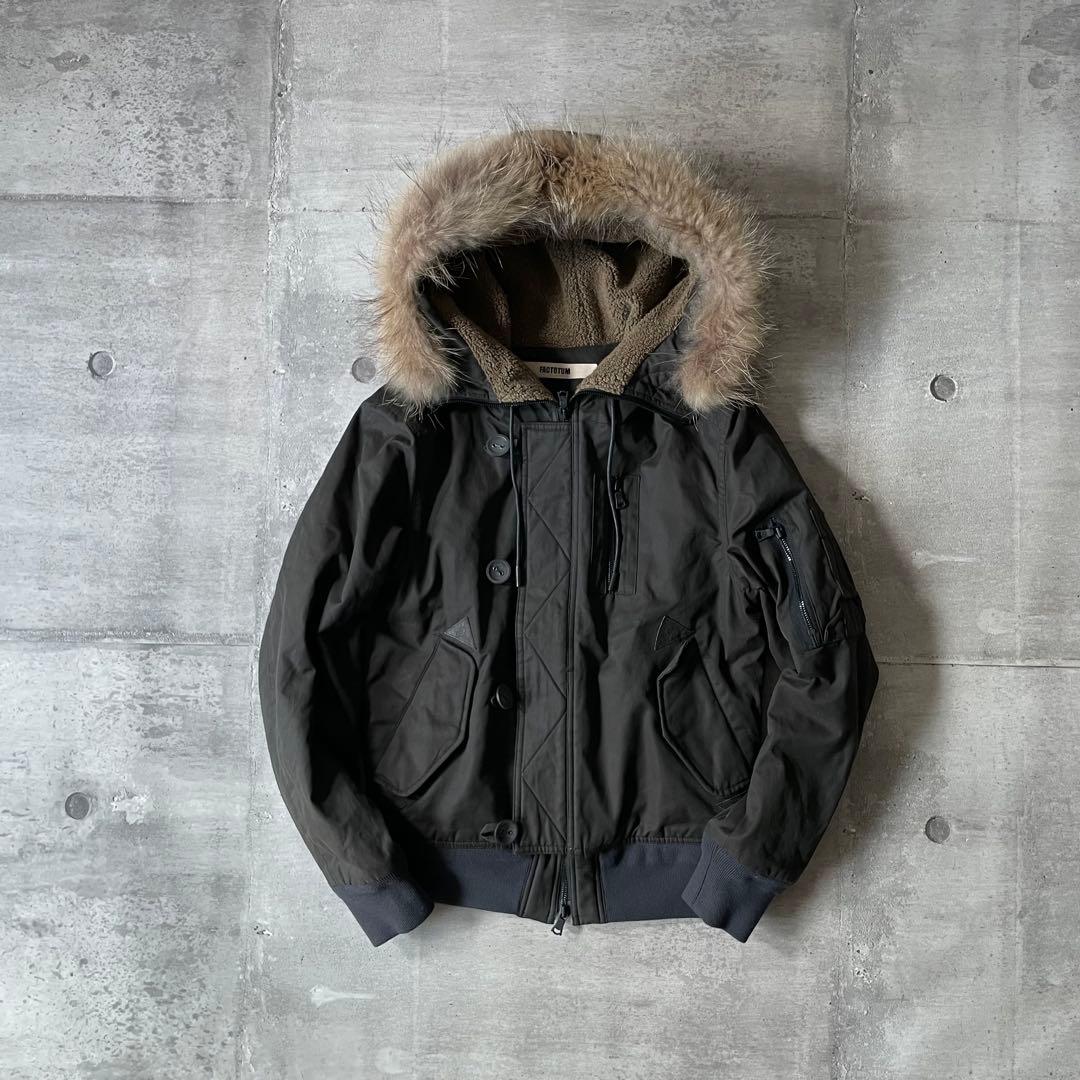 TYPE N2-B ファー付き フライトジャケット 短丈 y2k archive - メルカリ