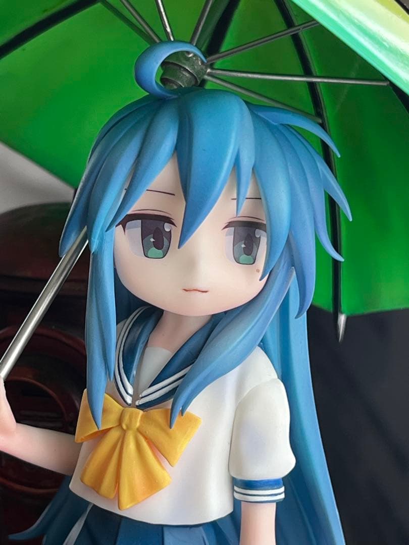 ガレージキット塗装完成品　泉こなた　らき☆すた　こなたの放課後