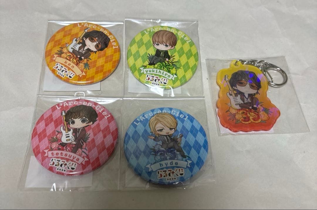 らるみくじ2026 ラルク hyde 缶ミラー 4個 Kenアクキー - メルカリ