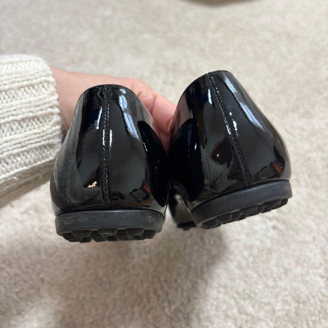 セルジオロッシ　エナメル　ローファー　大きいサイズ40 26.5cm