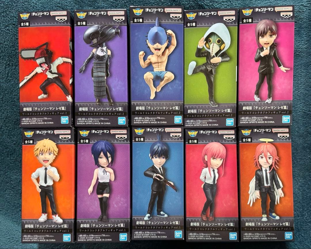 【劇場版チェンソーマン レゼ篇】ワールドコレクタブルフィギュア Vol.1＆２