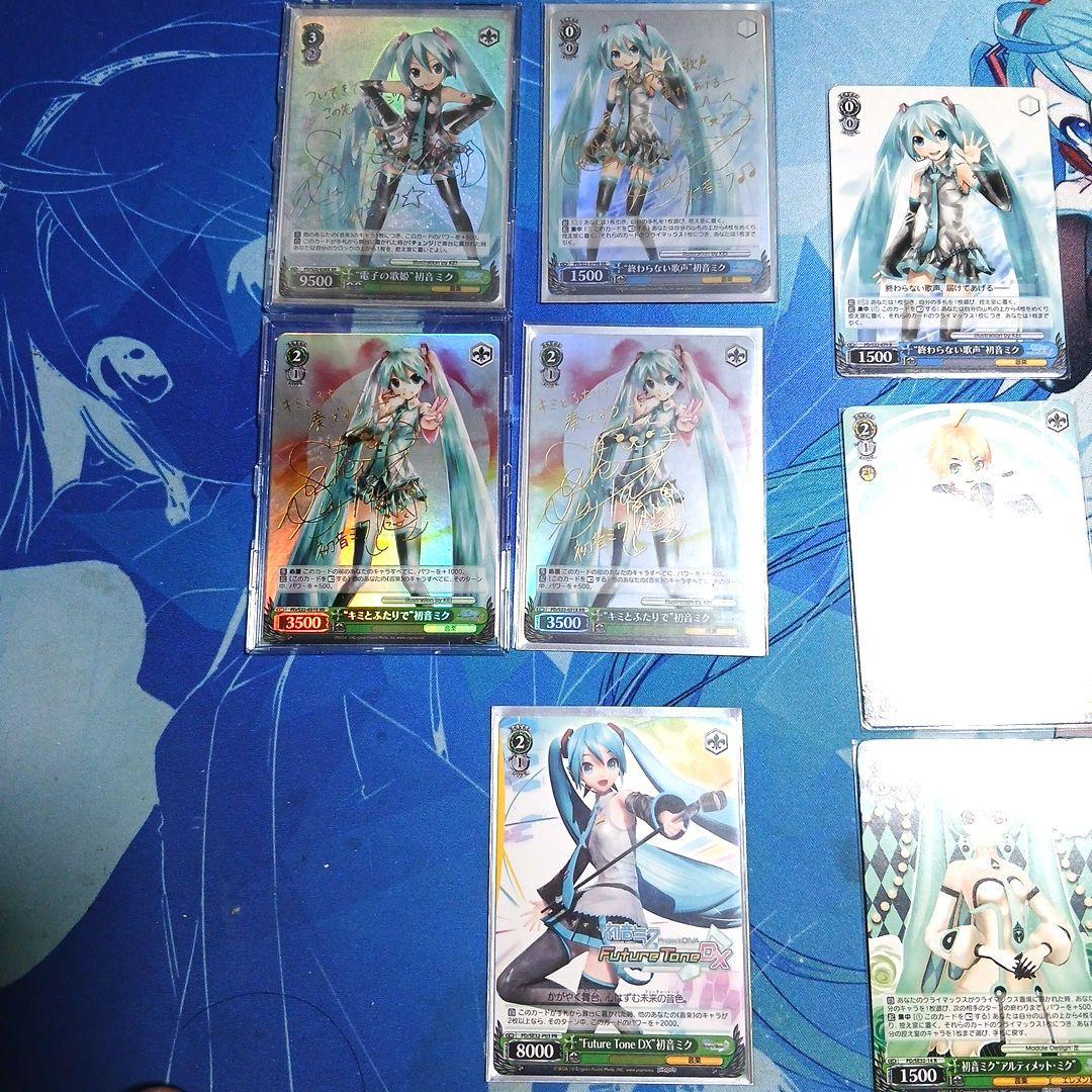 ヴァイスシュバルツ 初音ミク DIVA 準フルレア デッキ - メルカリ