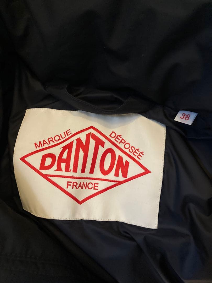 DANTON ホワイトグースダウン フーディ オーバーサイズ 男女兼用