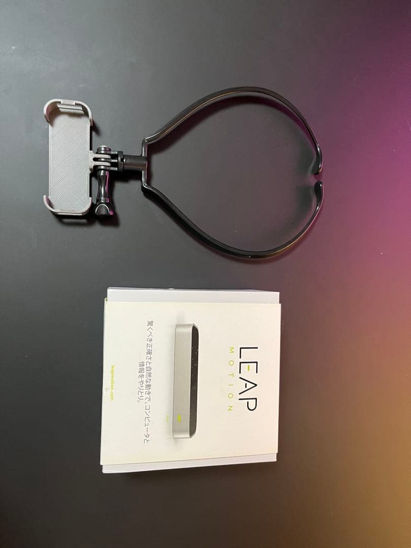 LEAP MOTION 本体+別売りネックストラップ
