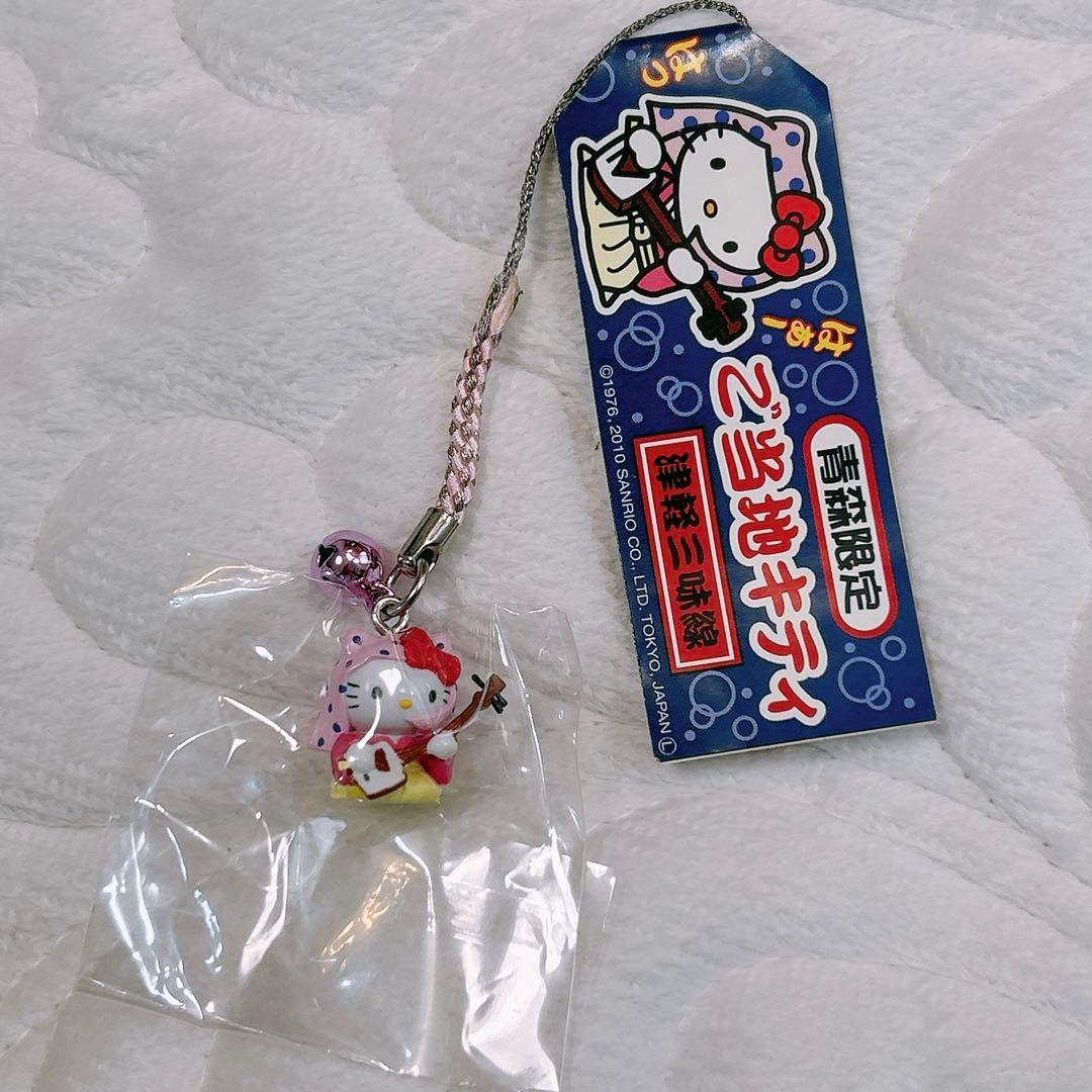 ご当地キティ 青森限定 津軽三味線 根付けストラップ - メルカリ