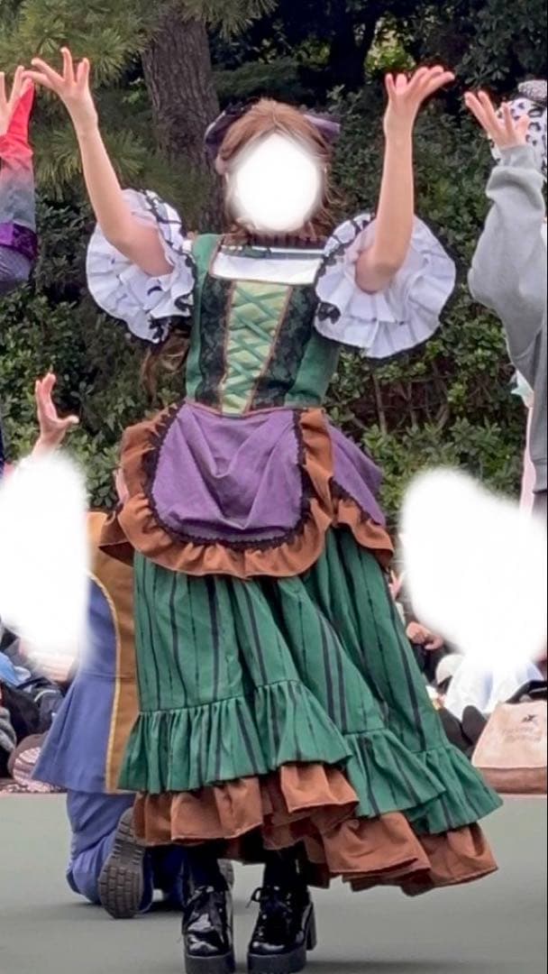 ガストンガールズ衣装 東京ディズニーランド（TDL） ザ・ヴィランズ・ハロウィーン“Into the