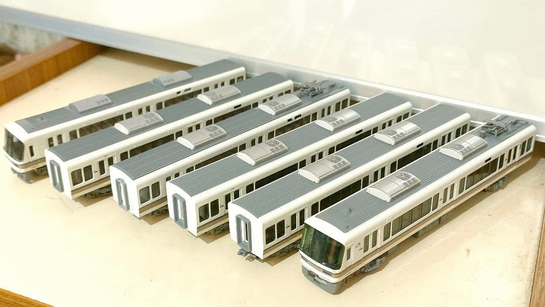 Kato 221系　6両 走行編】KATO製221系リニューアル車JR京都線・神戸線6両セット