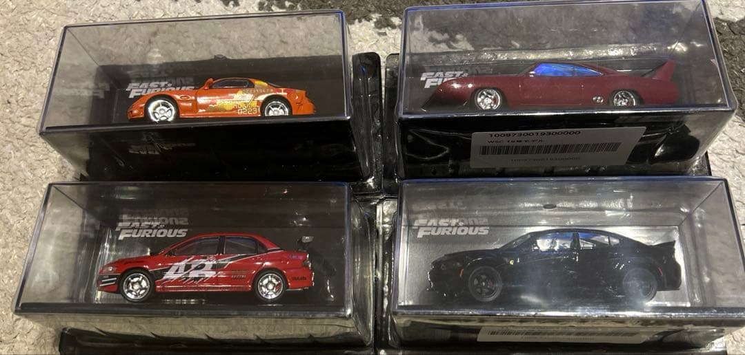 【新品未開封】ディアゴスティーニ ワイルドスピード 第18号〜第21号