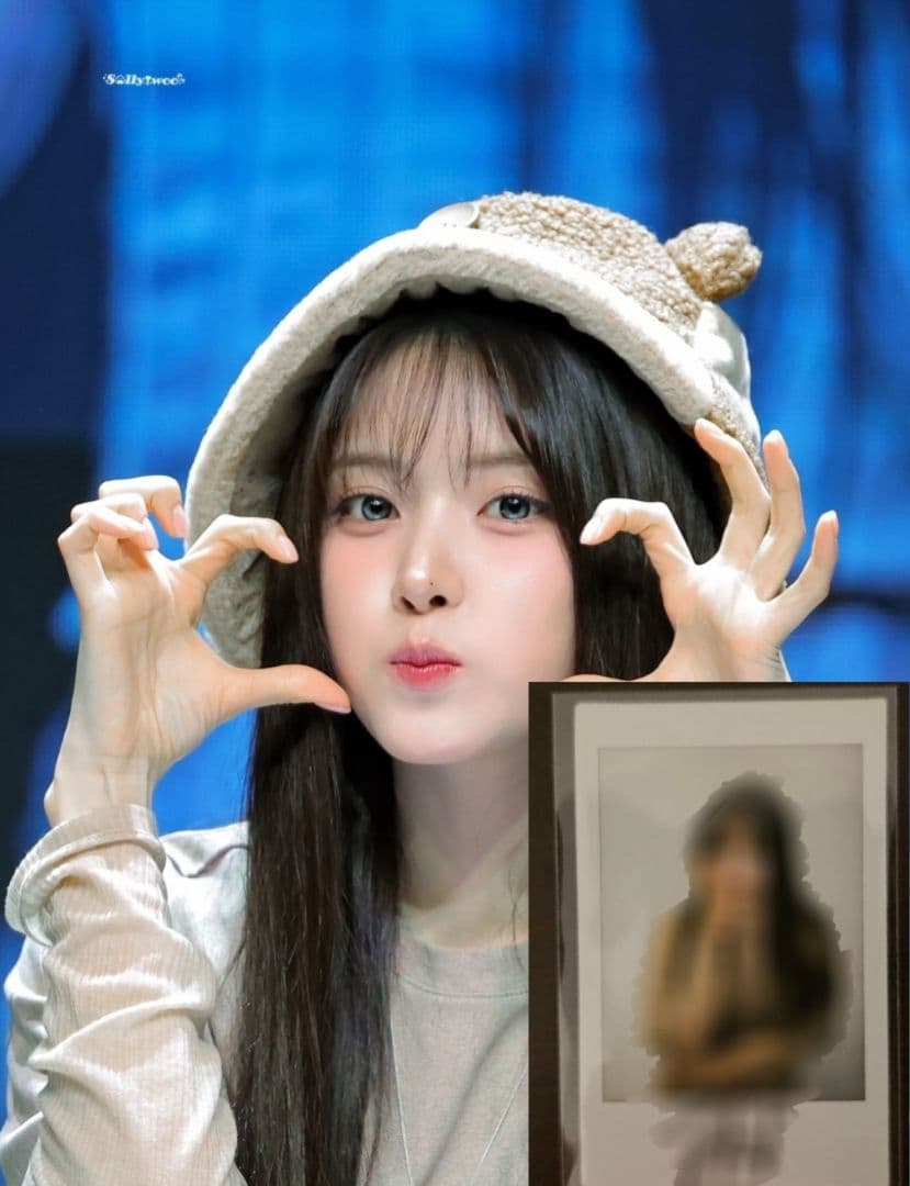 NMIXX　ジウ　サイン　ポラロイド　チェキ　台北　トレカ