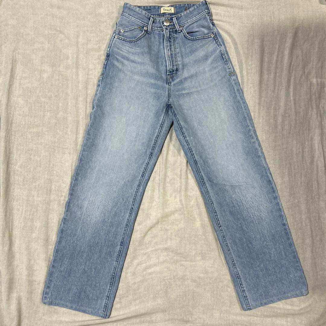 低 価格ファッション - YANÜK/ヤヌーク Lea ストレートデニム ライト