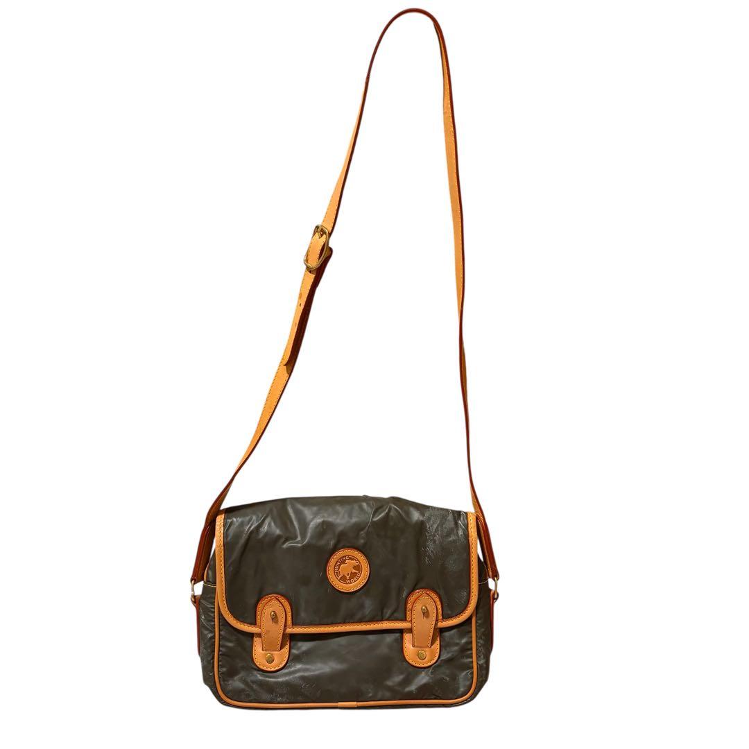 HUNTING WORLD ショルダーバッグ オリーブグリーン - メルカリ