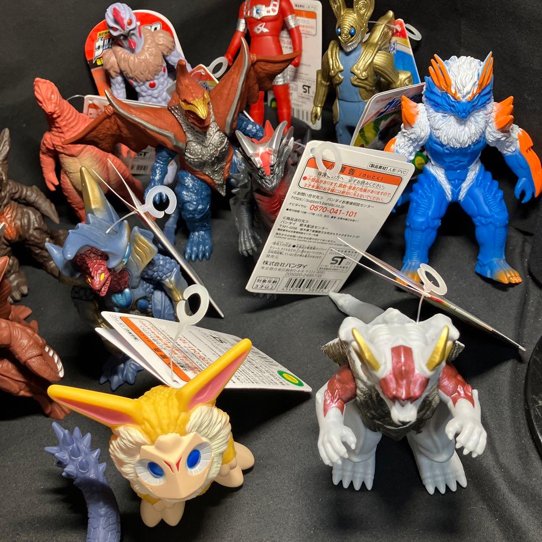 新品未使用品 ウルトラ怪獣シリーズ 22体タグ付き まとめ売り