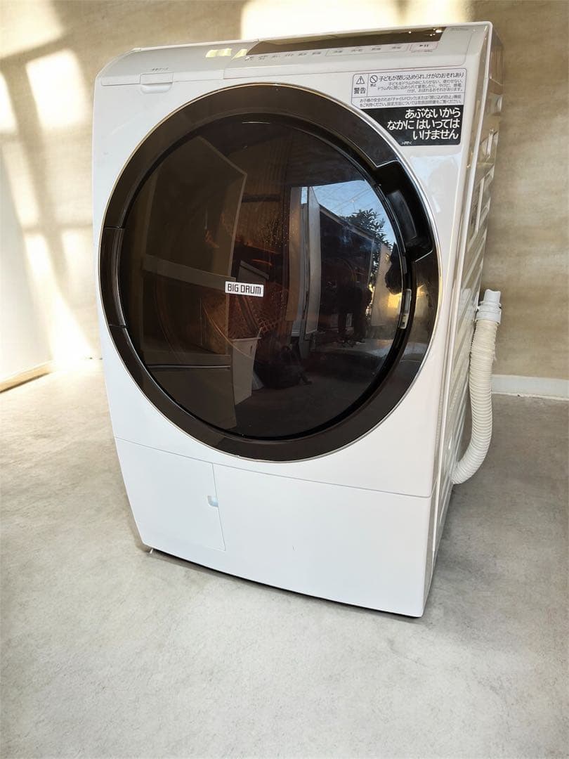 日立 ドラム式洗濯乾燥機 BD-SG100GL ビッグドラム 2022年製