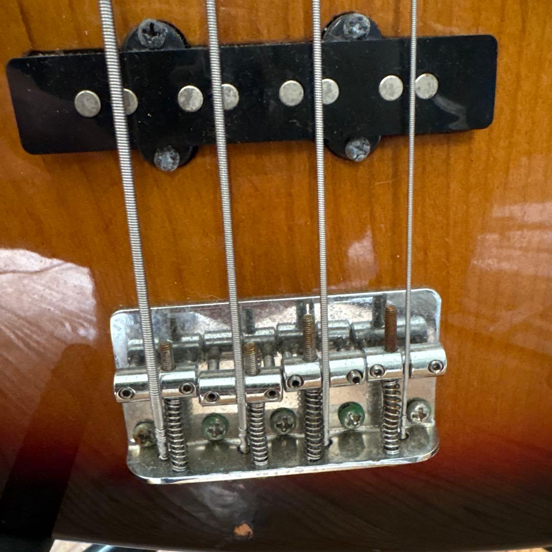 エレキベース サンバースト メーカー不明 - メルカリ