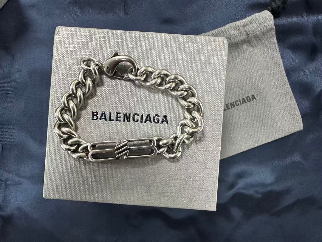 BALENCIAGA チェーンブレスレット Mサイズ